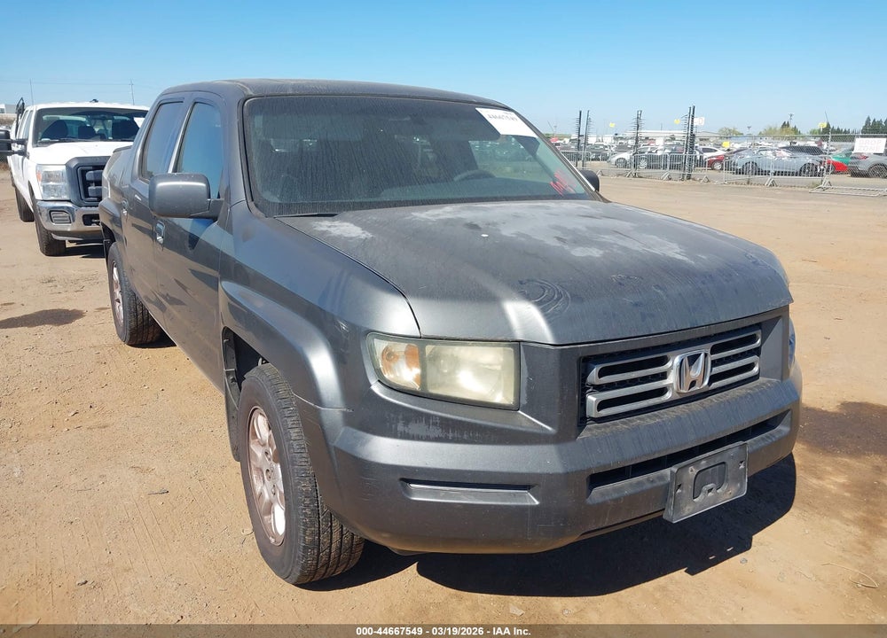 2007 HONDA RIDGELINE RTL VIN: 2HJYK16537H527392
