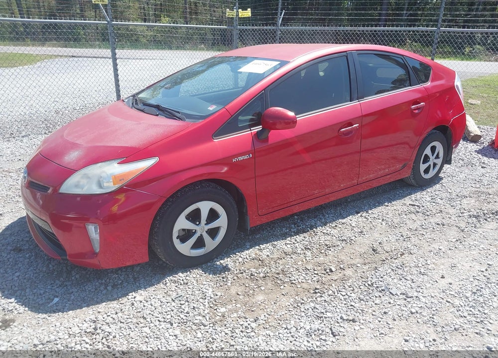 2012 TOYOTA PRIUS TWO VIN: JTDKN3DU9C1545198