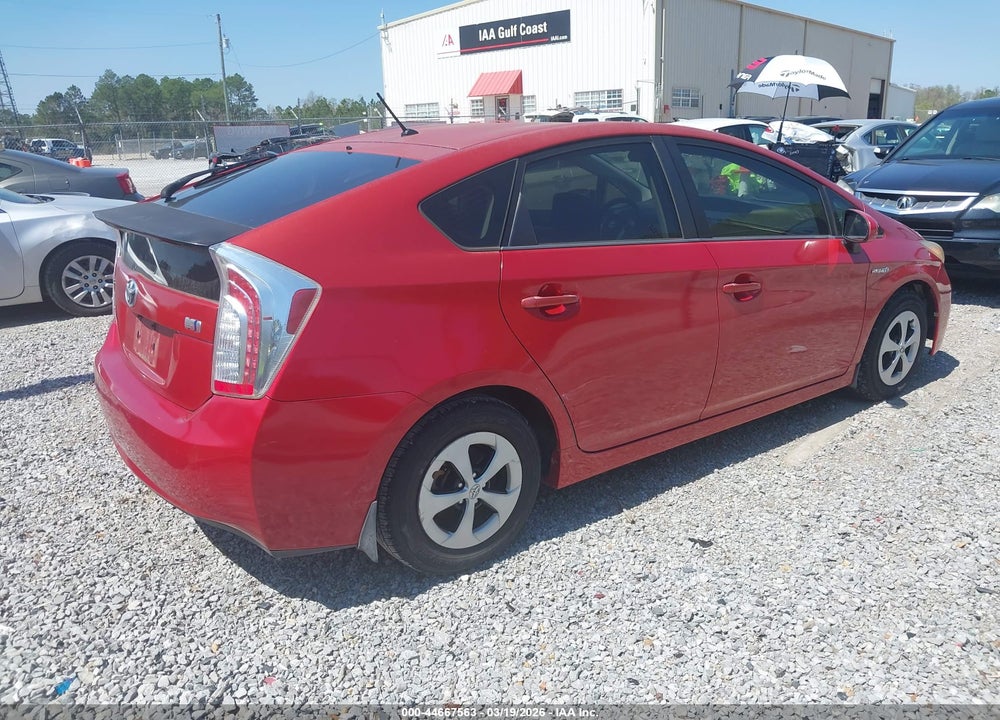 2012 TOYOTA PRIUS TWO VIN: JTDKN3DU9C1545198