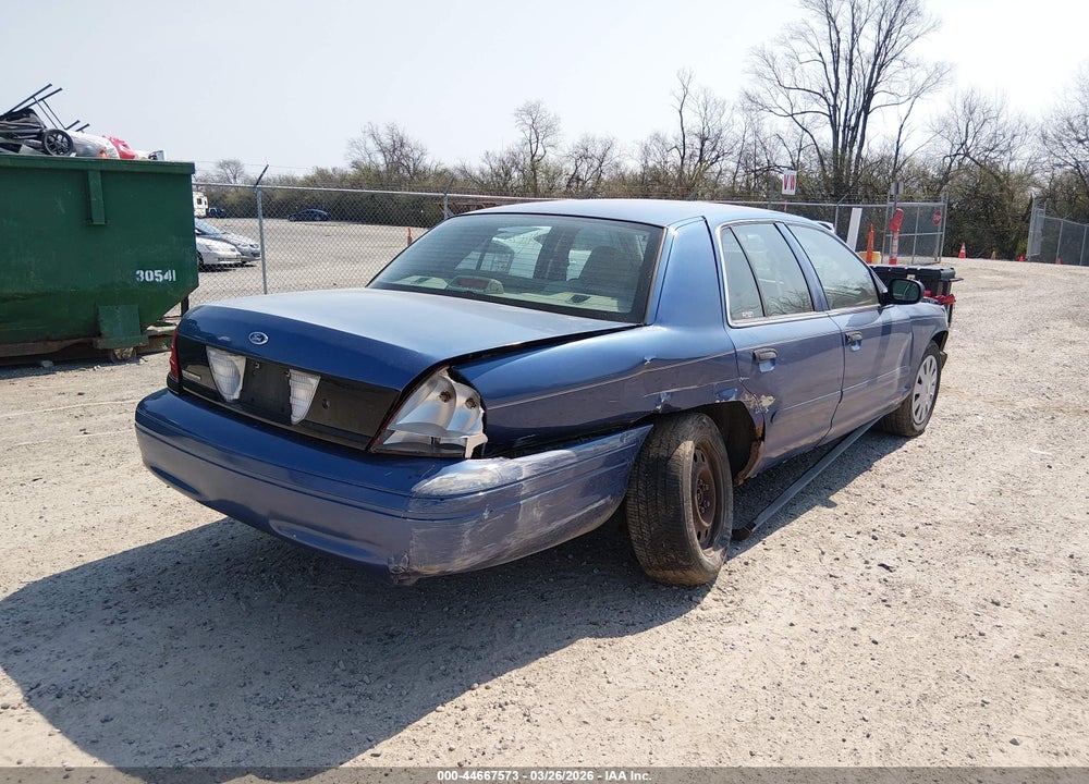 2007 FORD CROWN VICTORIA POLICE/POLICE INTERCEPTOR VIN: 2FAHP71W47X152522