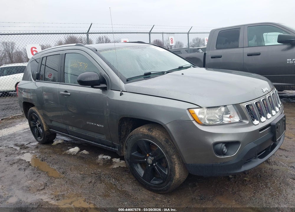 2013 JEEP COMPASS LATITUDE VIN: 1C4NJCEB3DD193869