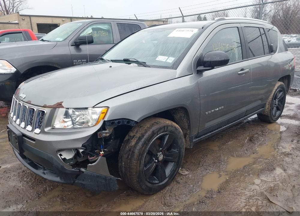 2013 JEEP COMPASS LATITUDE VIN: 1C4NJCEB3DD193869