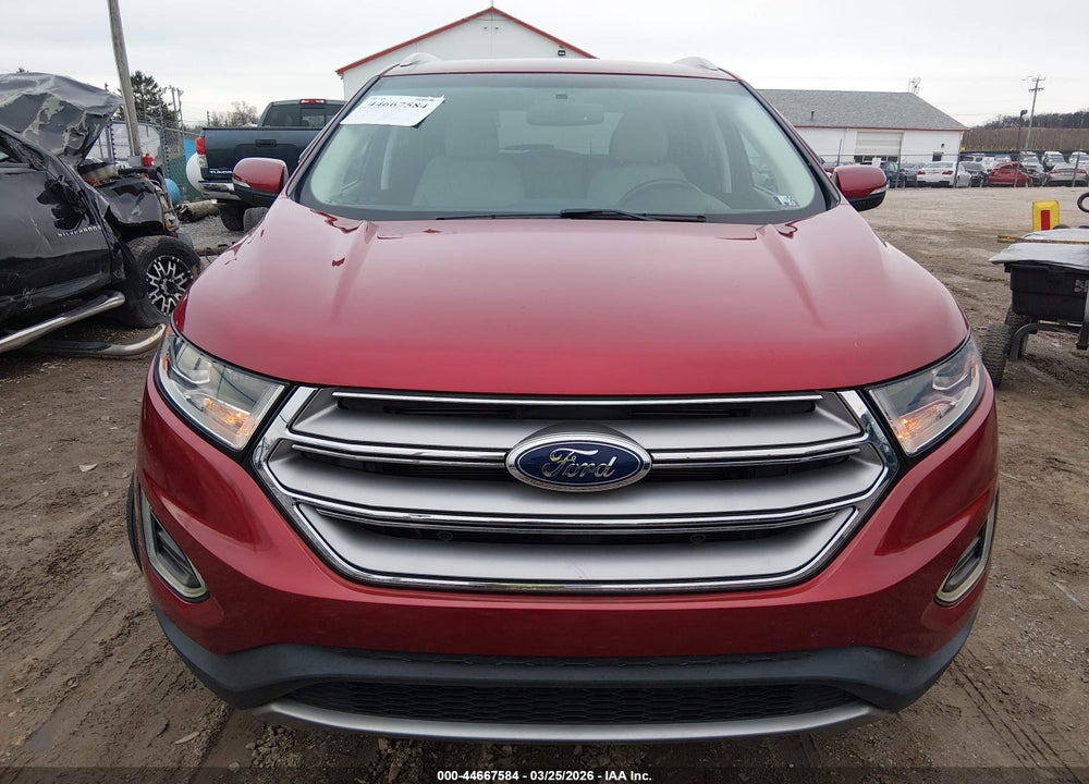 2015 FORD EDGE TITANIUM VIN: 2FMTK4K90FBB75913