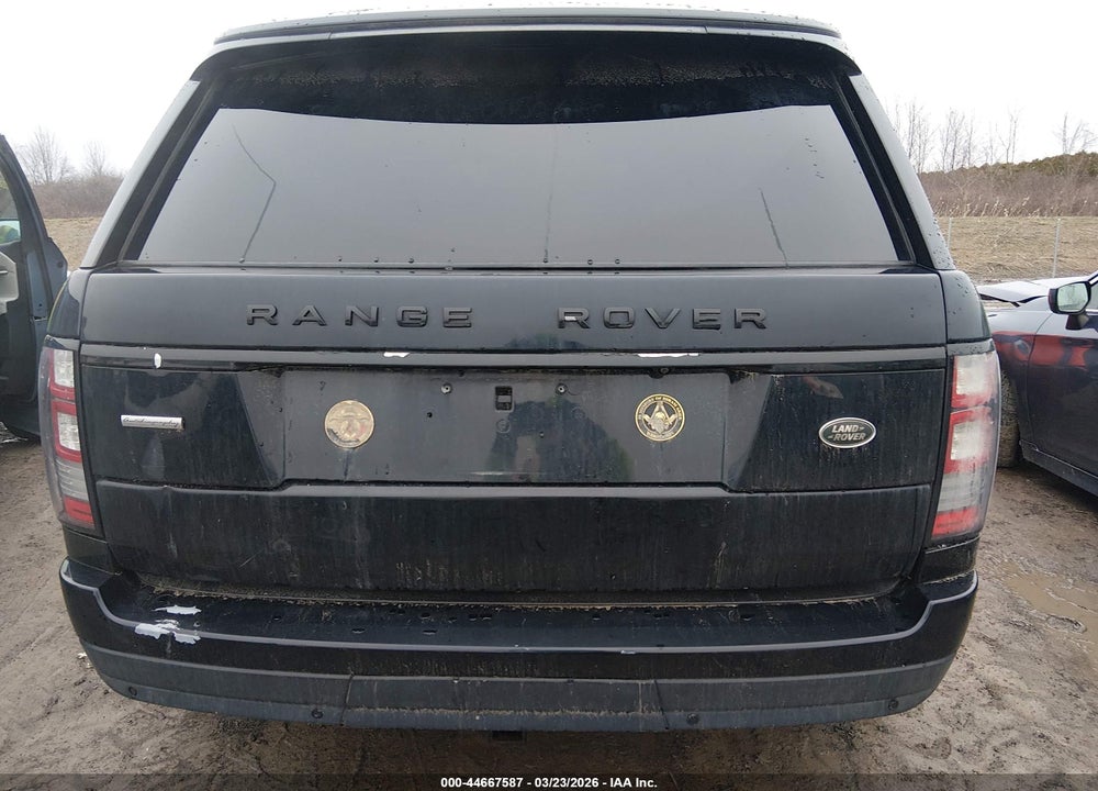 2014 LAND ROVER RANGE ROVER AUTOBIOGRAPHY VIN: SALGV2TF5EA195888