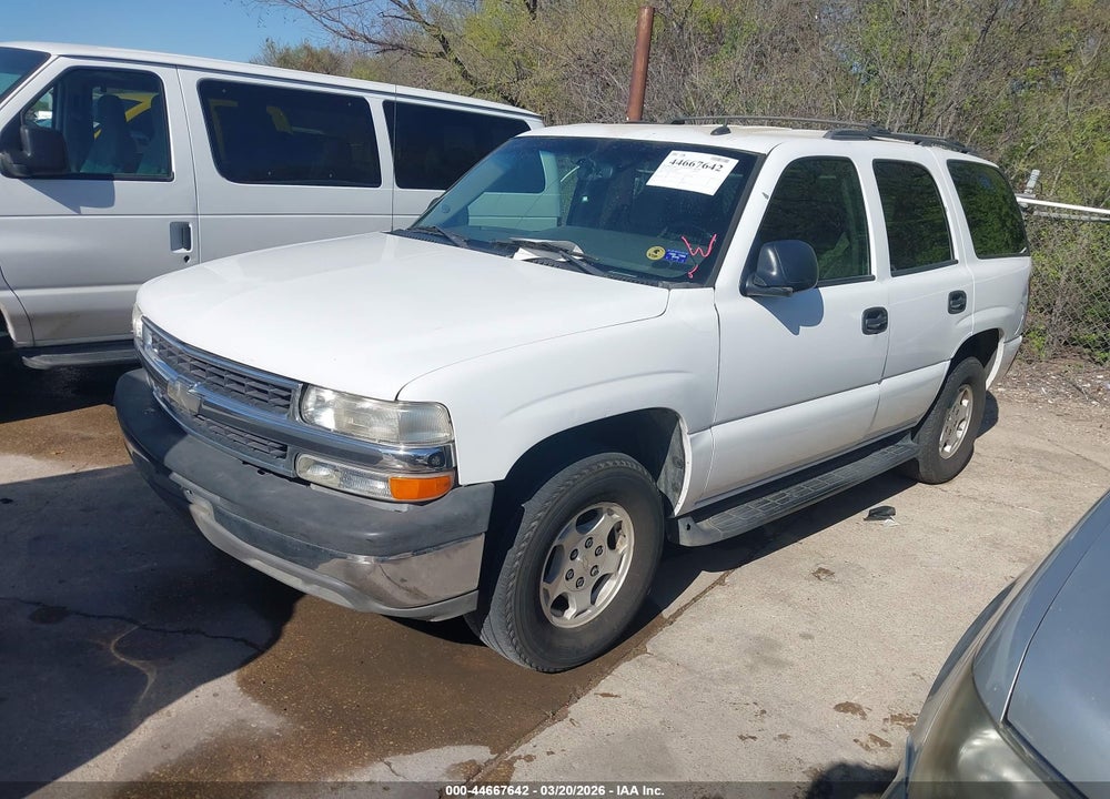 2005 CHEVROLET TAHOE LS VIN: 1GNEC13T45R258010