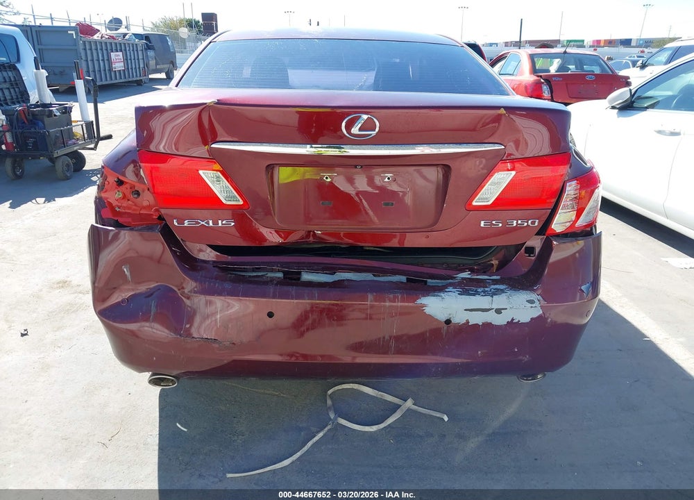 2007 LEXUS ES 350 VIN: JTHBJ46G172067978