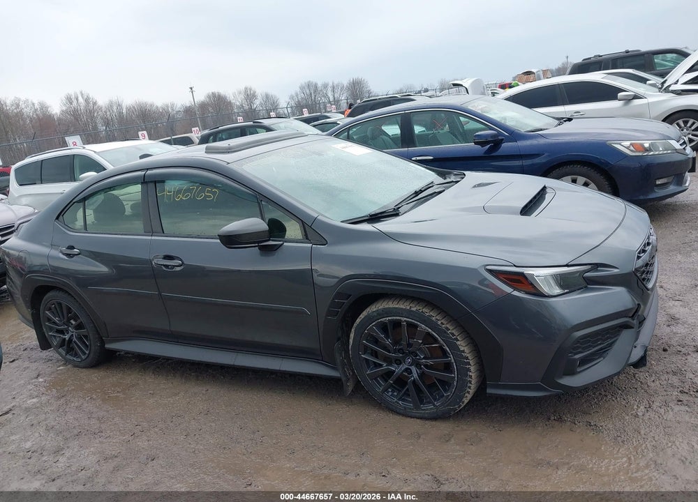 2022 SUBARU WRX PREMIUM VIN: JF1VBAF66N9002779