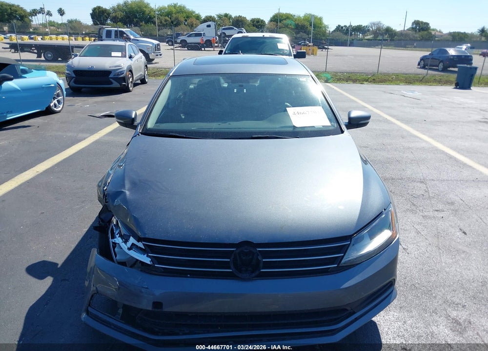 2017 VOLKSWAGEN JETTA 1.4T SE VIN: 3VWDB7AJ9HM372986