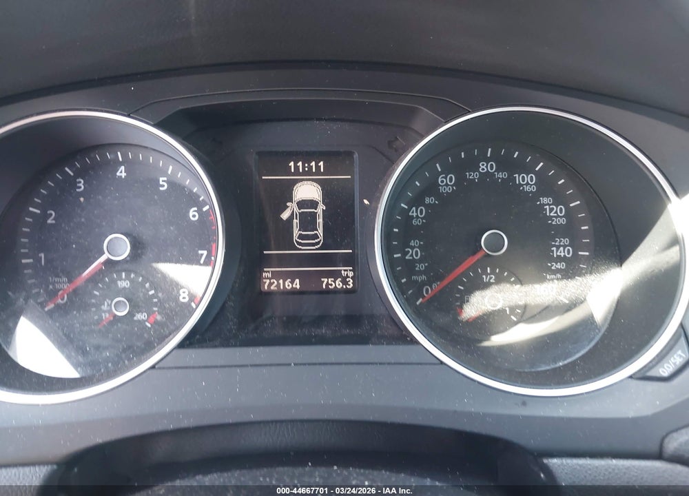2017 VOLKSWAGEN JETTA 1.4T SE VIN: 3VWDB7AJ9HM372986