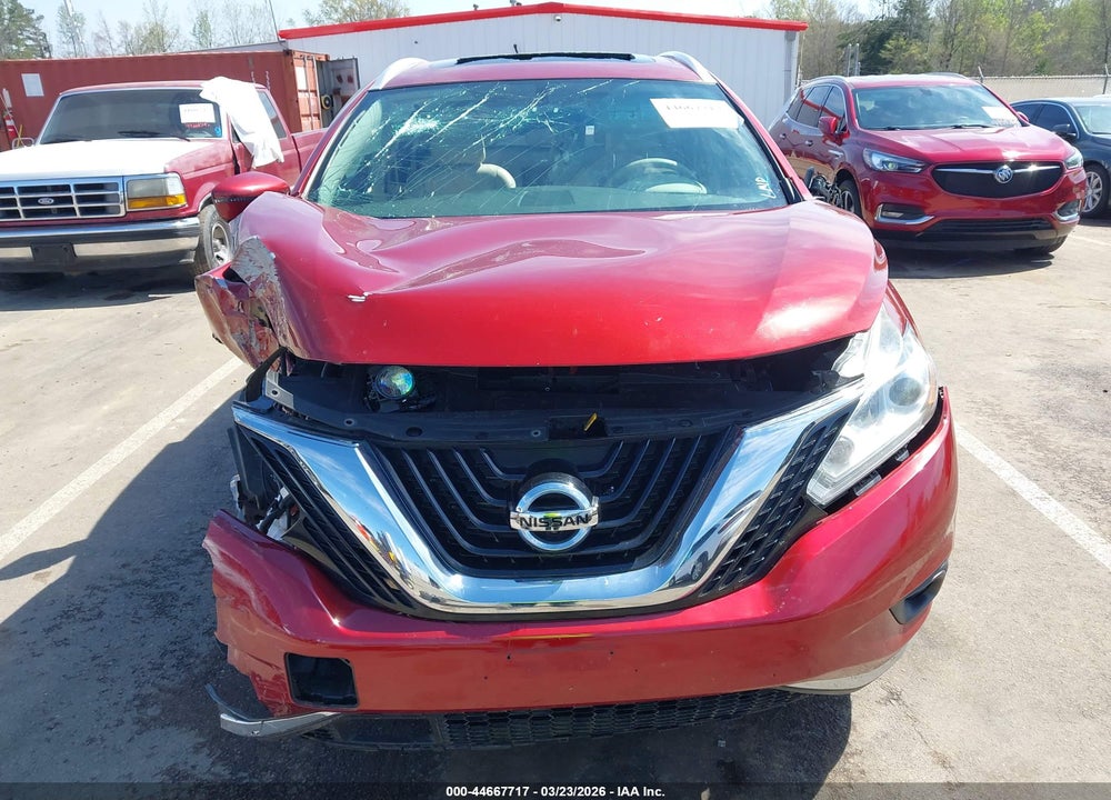 2017 NISSAN MURANO PLATINUM VIN: 5N1AZ2MH9HN108102