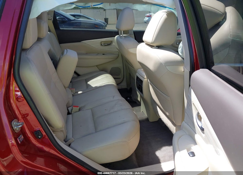 2017 NISSAN MURANO PLATINUM VIN: 5N1AZ2MH9HN108102