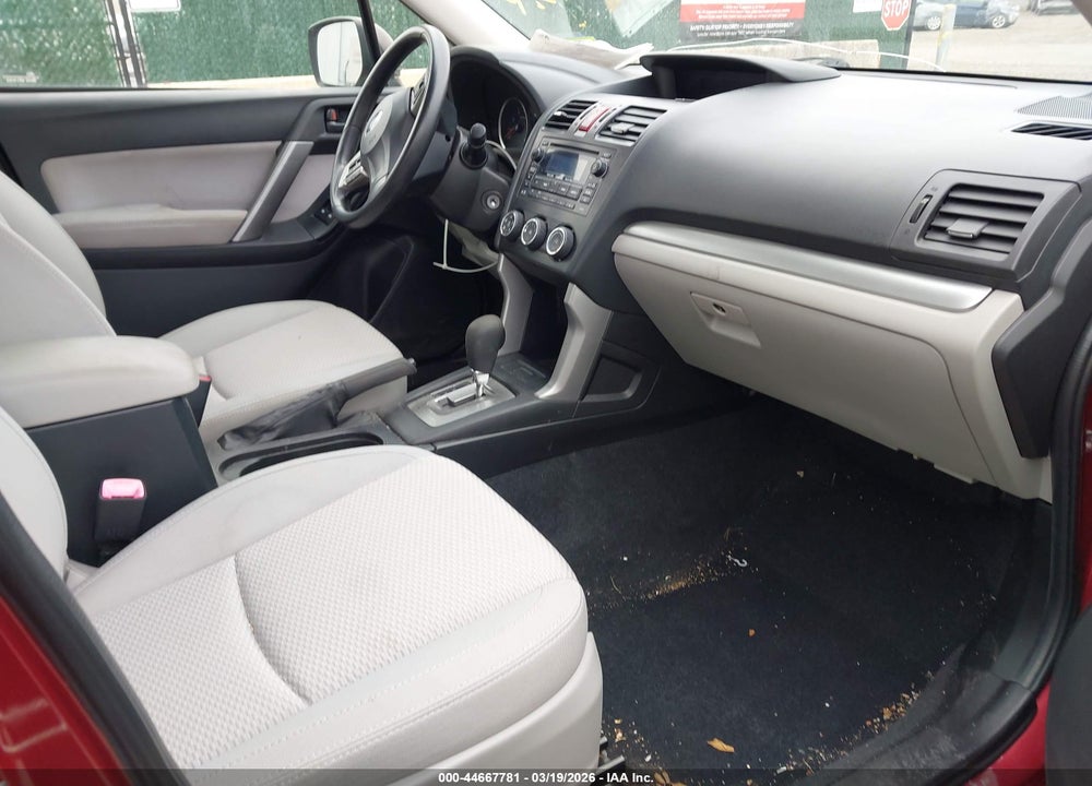 2014 SUBARU FORESTER 2.5I VIN: JF2SJAAC9EH538372