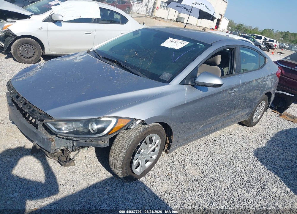 2017 HYUNDAI ELANTRA SE VIN: 5NPD74LF9HH132077