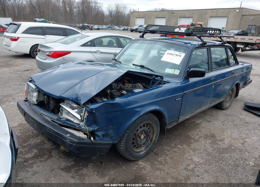 1992 VOLVO 240 GL VIN: YV1AS8808N1459791