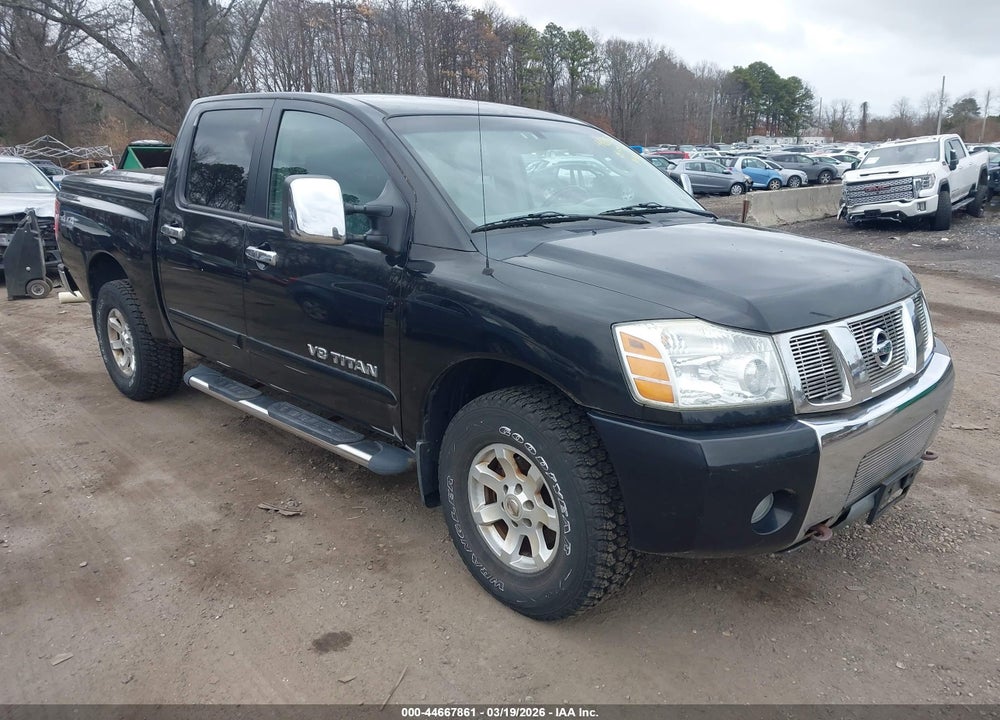 2005 NISSAN TITAN SE VIN: 1N6AA07B45N542346