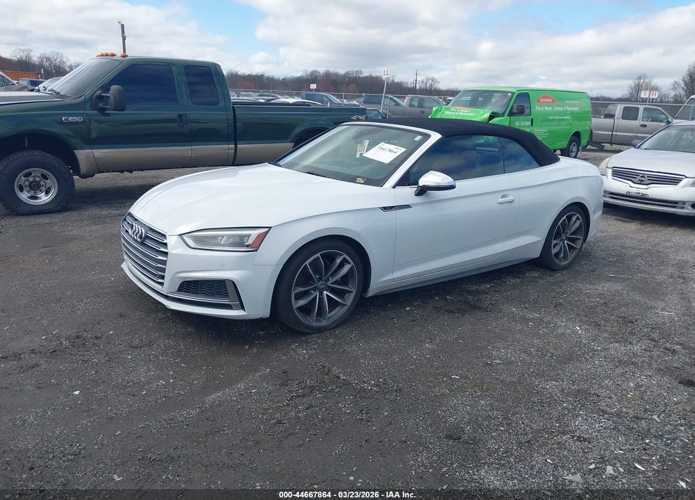2018 AUDI S5 3.0T PREMIUM PLUS VIN: WAUY4GF51JN005499