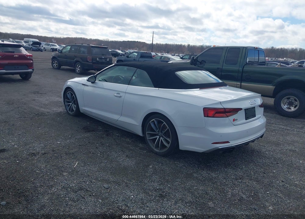 2018 AUDI S5 3.0T PREMIUM PLUS VIN: WAUY4GF51JN005499