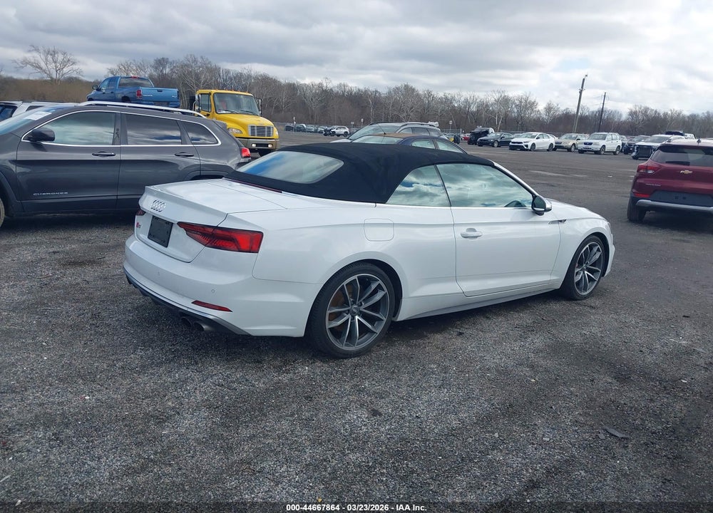 2018 AUDI S5 3.0T PREMIUM PLUS VIN: WAUY4GF51JN005499