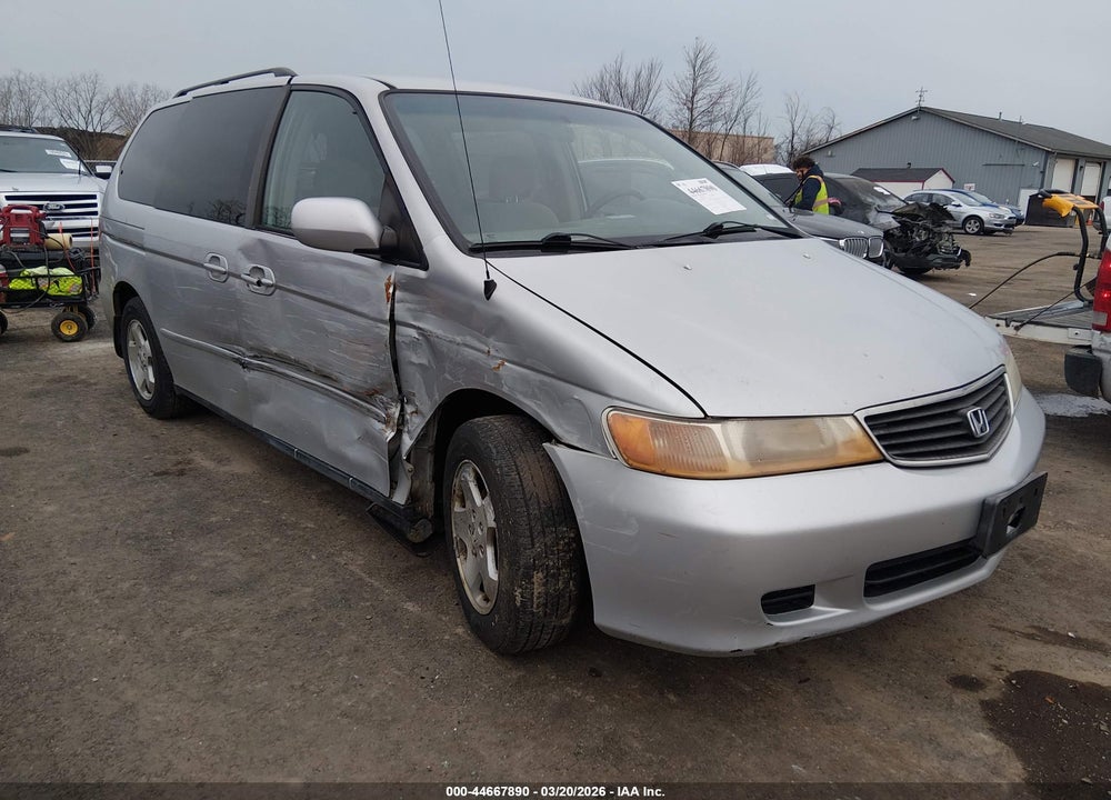 2001 HONDA ODYSSEY EX VIN: 2HKRL18681H524997