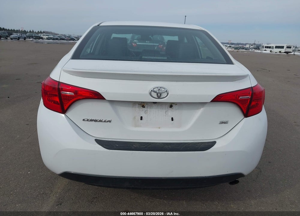 2019 TOYOTA COROLLA SE VIN: 5YFBURHE3KP926872
