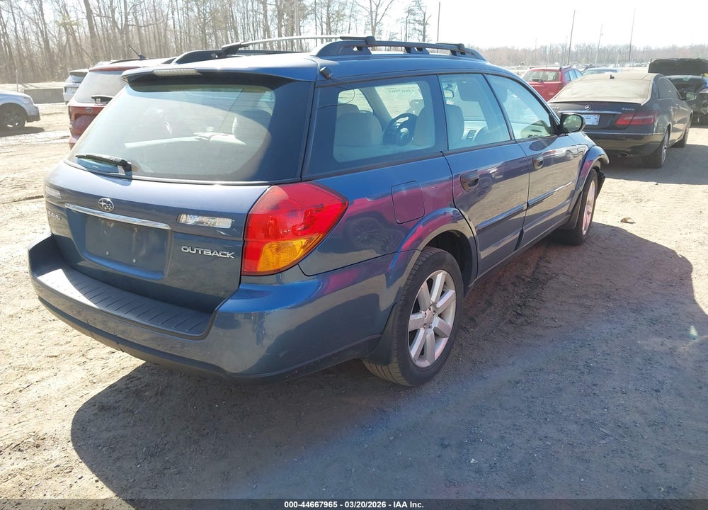 2006 SUBARU OUTBACK 2.5I VIN: 4S4BP61C366335335
