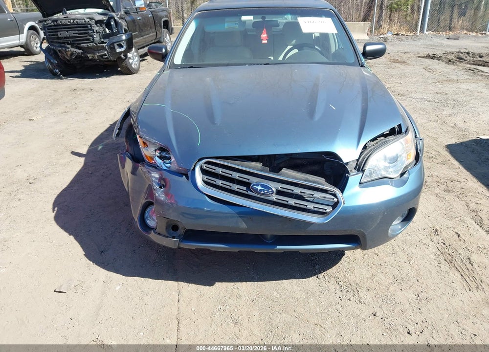 2006 SUBARU OUTBACK 2.5I VIN: 4S4BP61C366335335