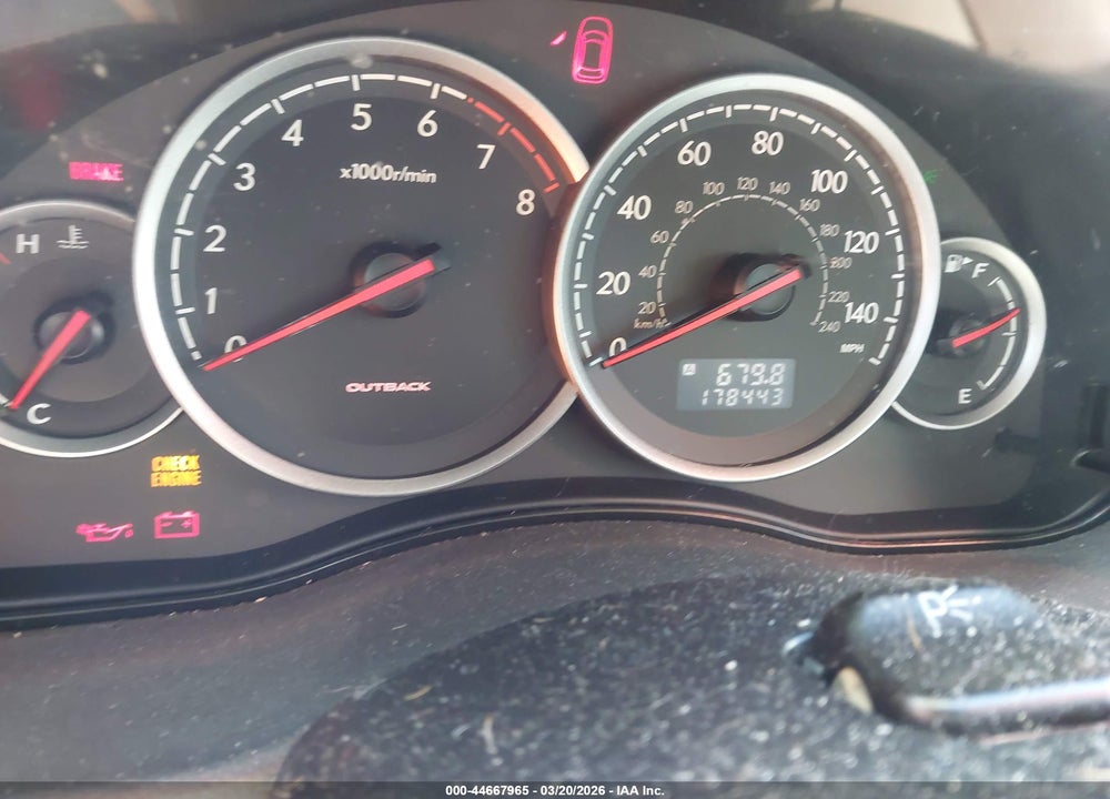 2006 SUBARU OUTBACK 2.5I VIN: 4S4BP61C366335335