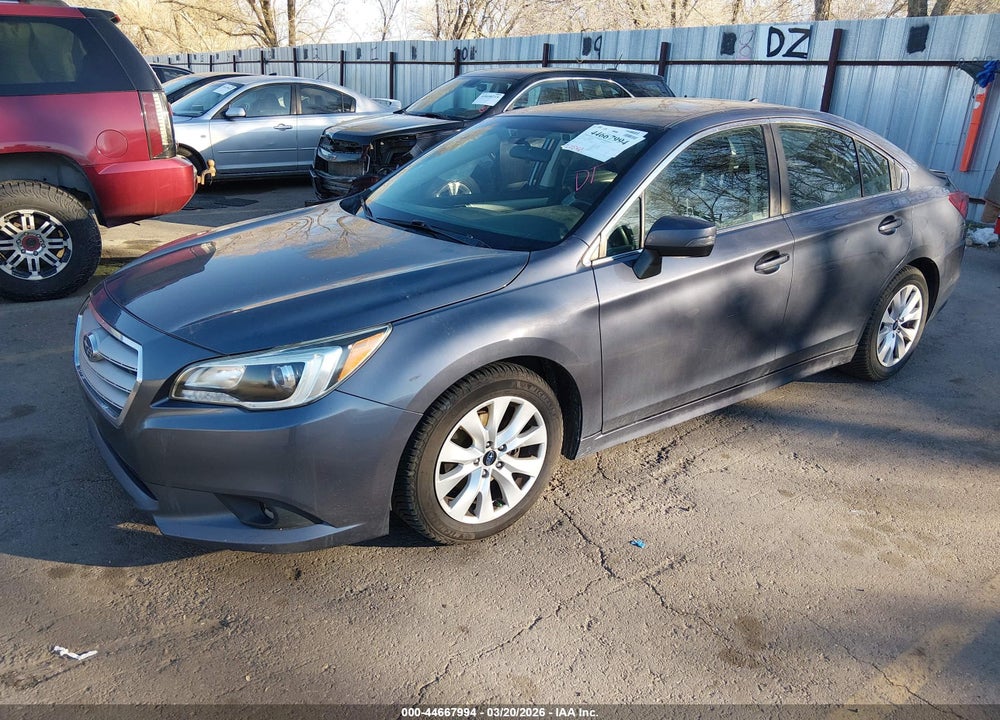 2016 SUBARU LEGACY 2.5I PREMIUM VIN: 4S3BNAF67G3040869