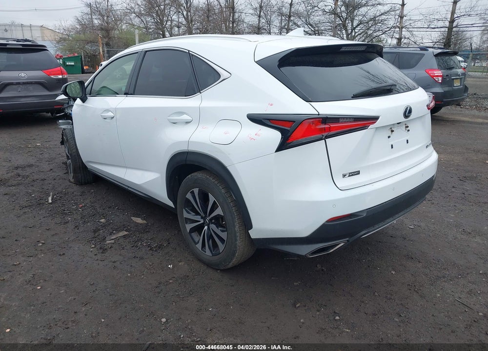 2019 LEXUS NX 300 F SPORT VIN: JTJBARBZ5K2209874