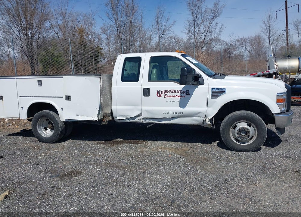 2008 FORD F-350 CHASSIS LARIAT/XL/XLT VIN: 1FDWX37Y58ED96536