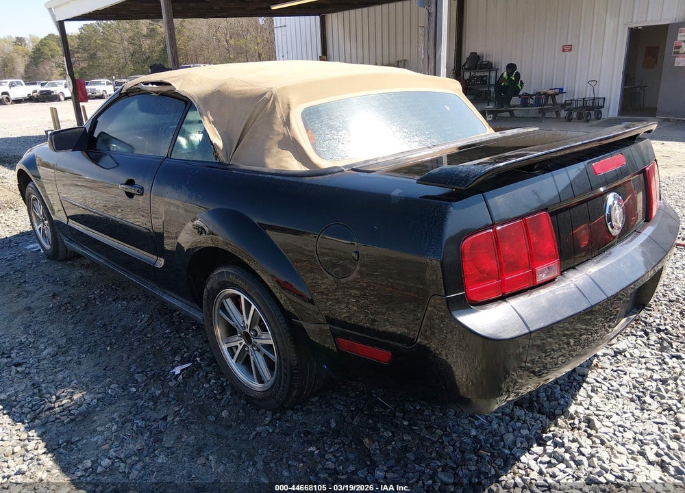 2005 FORD MUSTANG VIN: 1ZVFT84N655258701