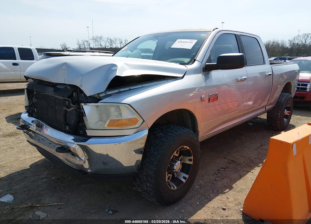 2012 RAM 2500 SLT VIN: 3C6UD5DL5CG119032