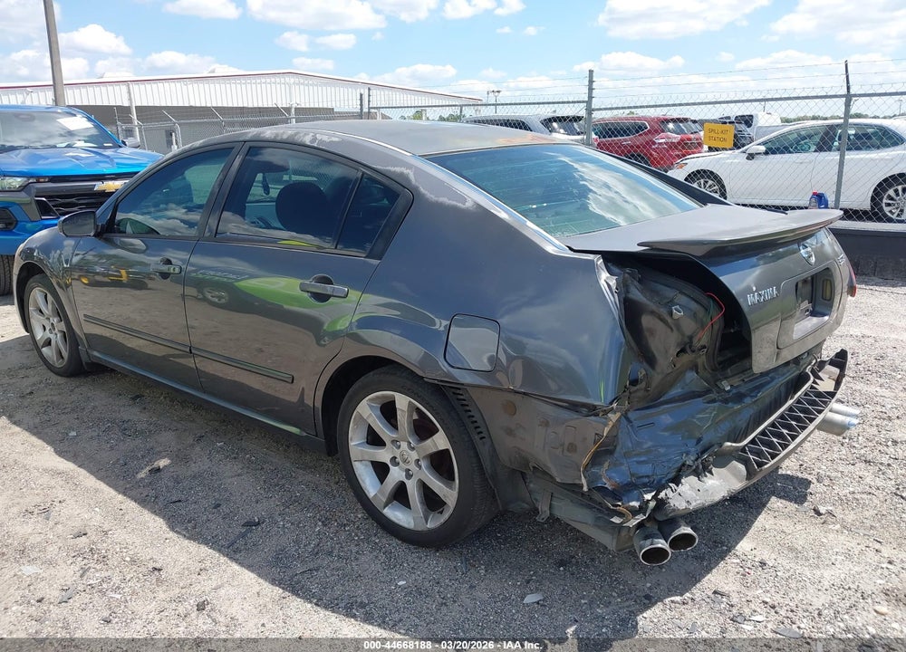 2007 NISSAN MAXIMA 3.5 SE VIN: 1N4BA41E97C818087