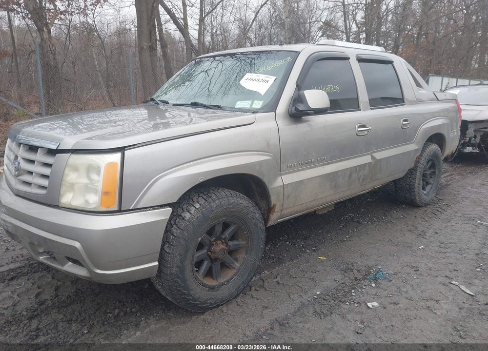 2002 CADILLAC ESCALADE EXT STANDARD VIN: 3GYEK63NX2G289651