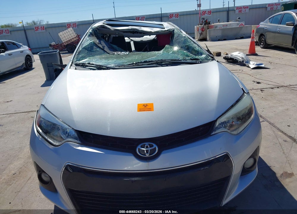 2016 TOYOTA COROLLA S PLUS VIN: 5YFBURHE0GP399753