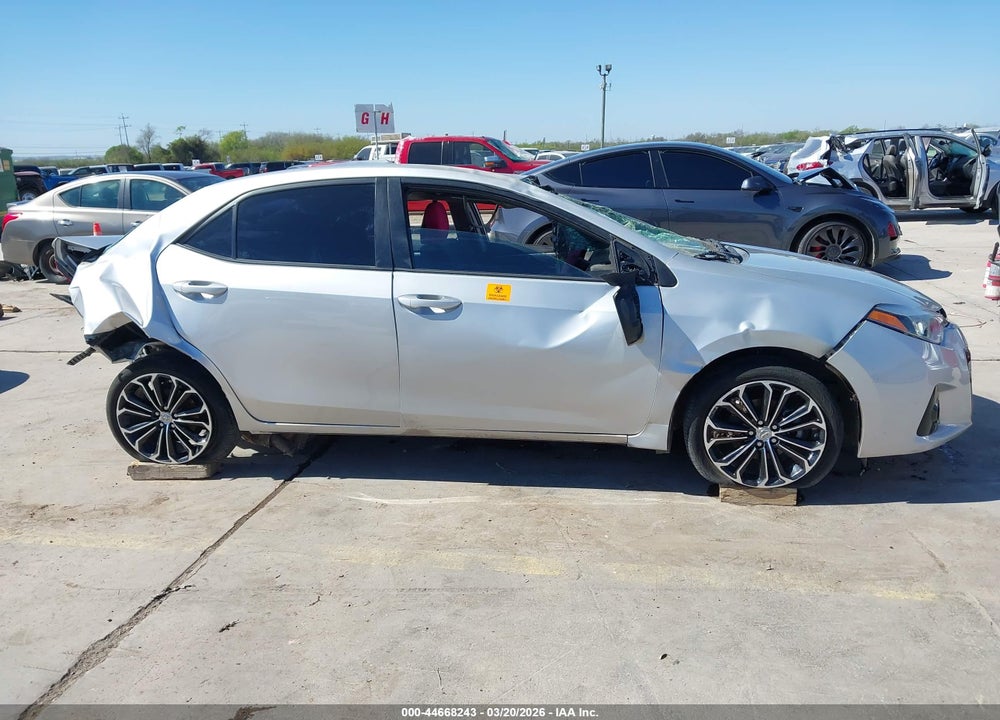 2016 TOYOTA COROLLA S PLUS VIN: 5YFBURHE0GP399753