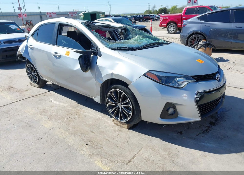 2016 TOYOTA COROLLA S PLUS VIN: 5YFBURHE0GP399753