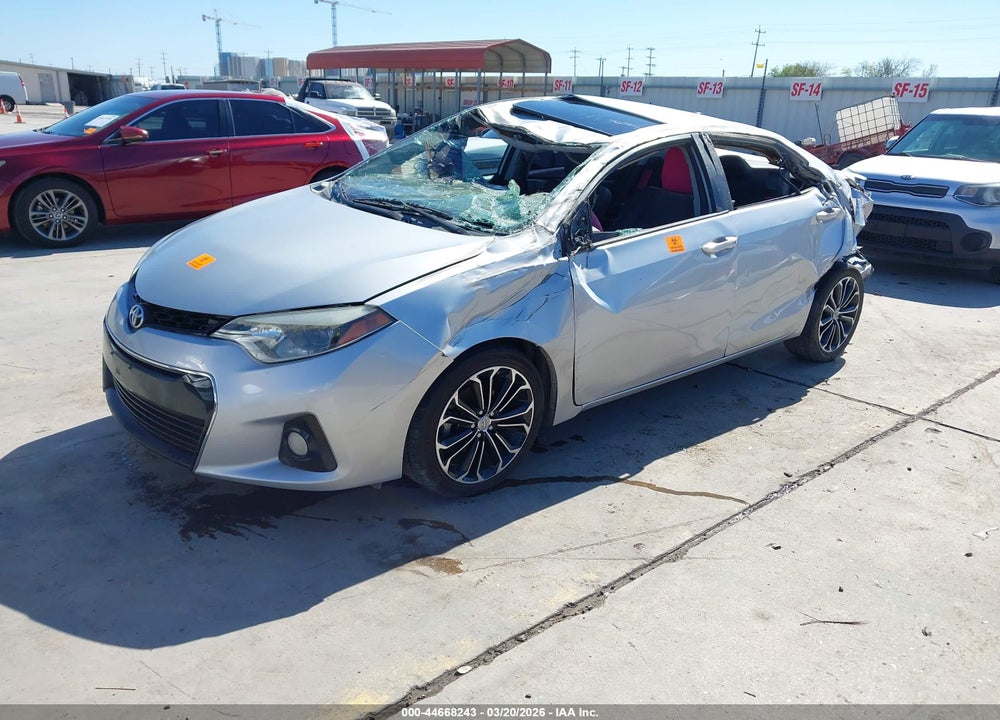 2016 TOYOTA COROLLA S PLUS VIN: 5YFBURHE0GP399753