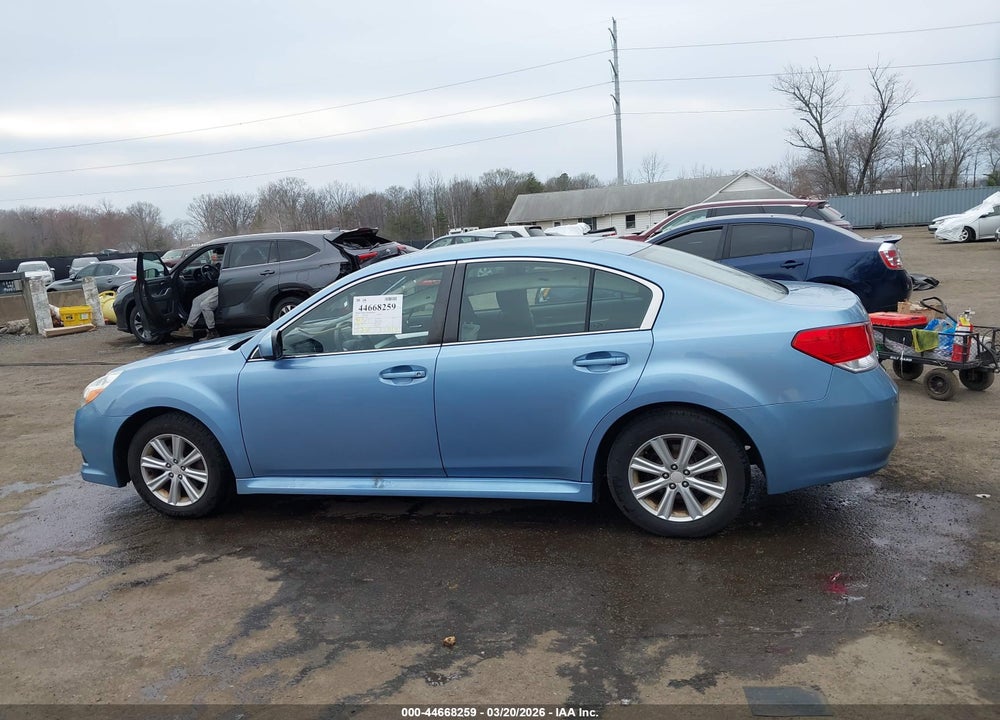 2012 SUBARU LEGACY 2.5I PREMIUM VIN: 4S3BMBC62C3015563