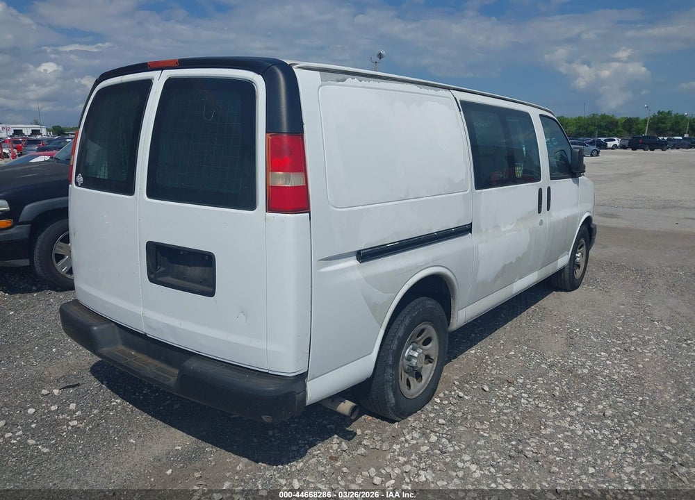 2012 CHEVROLET EXPRESS 1500 WORK VAN VIN: 1GCSGAFX0C1144175