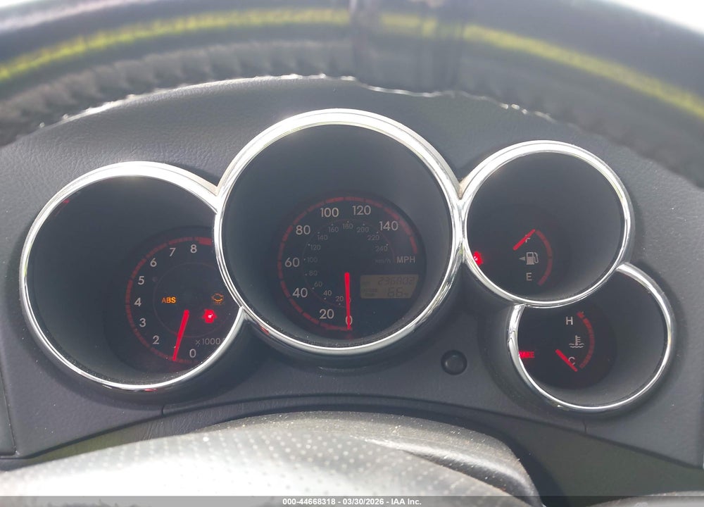 2004 TOYOTA MATRIX XRS VIN: 2T1KY32E04C205535