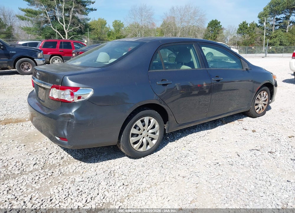 2012 TOYOTA COROLLA LE VIN: 2T1BU4EE5CC772187