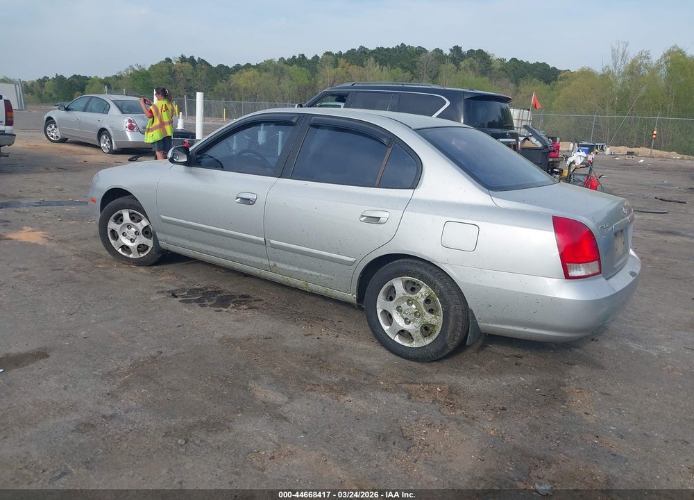 2001 HYUNDAI ELANTRA GLS VIN: KMHDN45D51U216390