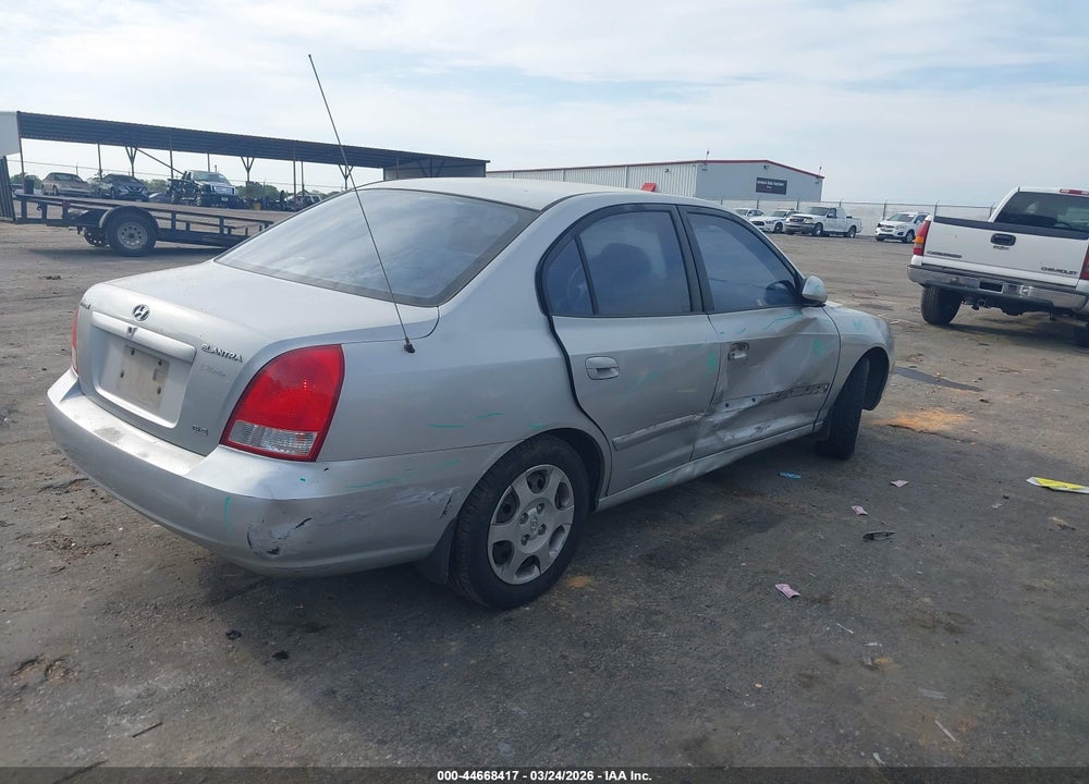 2001 HYUNDAI ELANTRA GLS VIN: KMHDN45D51U216390