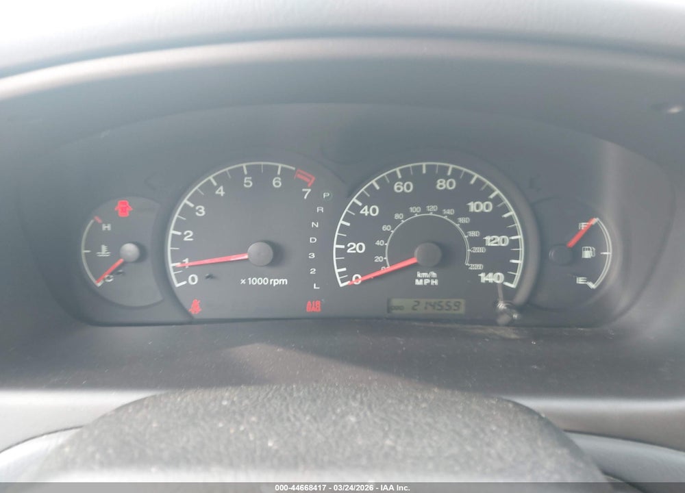 2001 HYUNDAI ELANTRA GLS VIN: KMHDN45D51U216390