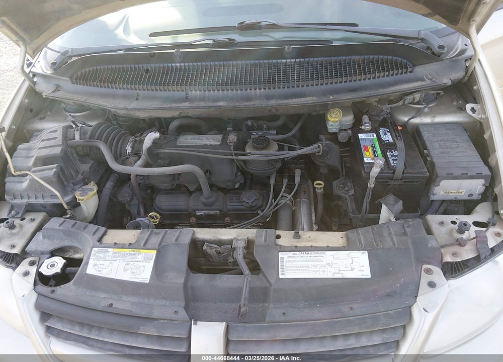 2005 DODGE GRAND CARAVAN SXT VIN: 2D4GP44L25R465448