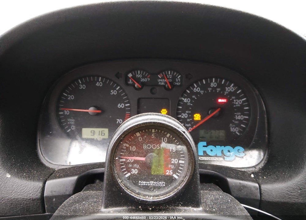 2001 VOLKSWAGEN JETTA GLS 1.8L TURBO VIN: 3VWSD29M71M070055