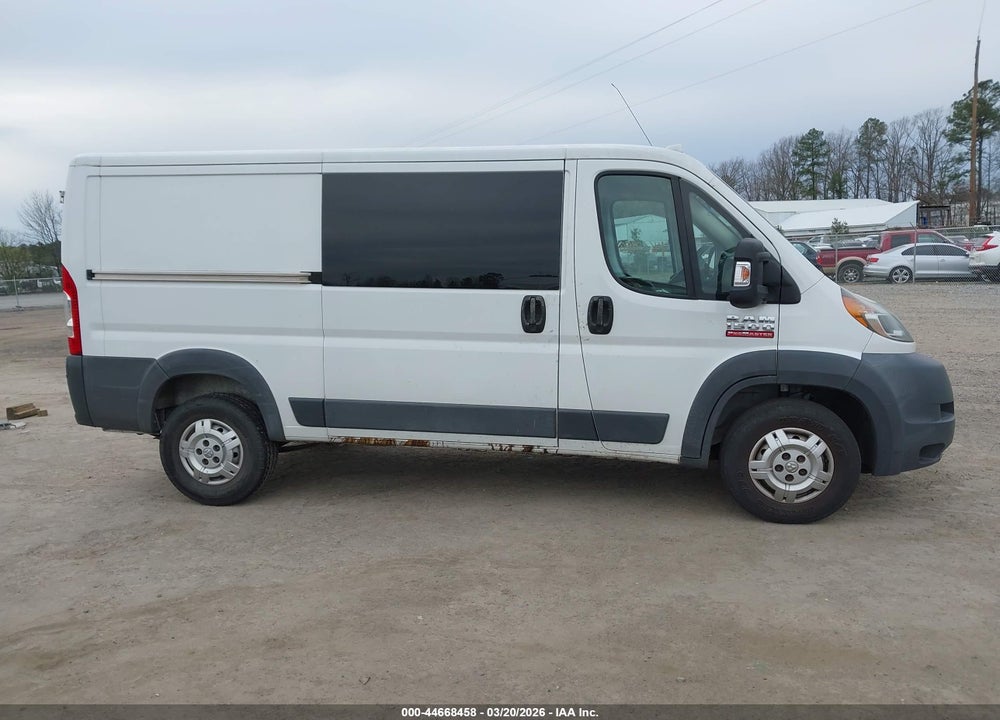 2016 RAM PROMASTER 1500 LOW ROOF VIN: 3C6TRVAG0GE101723