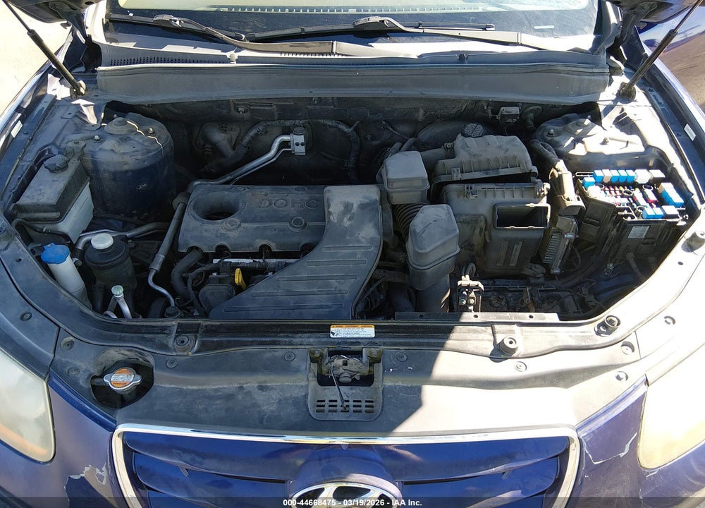 2010 HYUNDAI SANTA FE GLS VIN: 5NMSG3AB4AH388972
