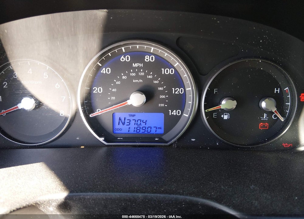 2010 HYUNDAI SANTA FE GLS VIN: 5NMSG3AB4AH388972